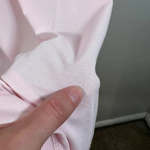 Outdoor Voices Birdie Polo Dress Size Small Pinkfinch Preppy Casual Golf Active - Picture 9 of 10